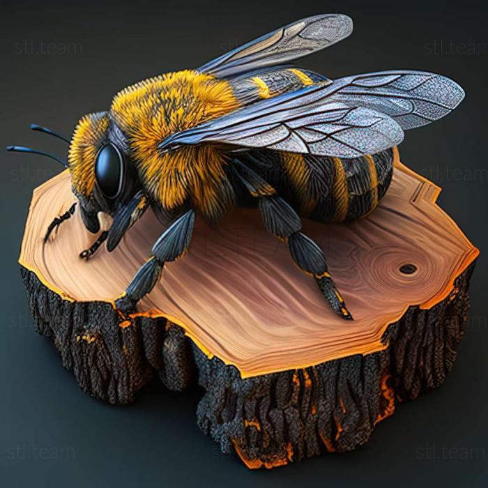 3D модель Megachile patellimana (STL)